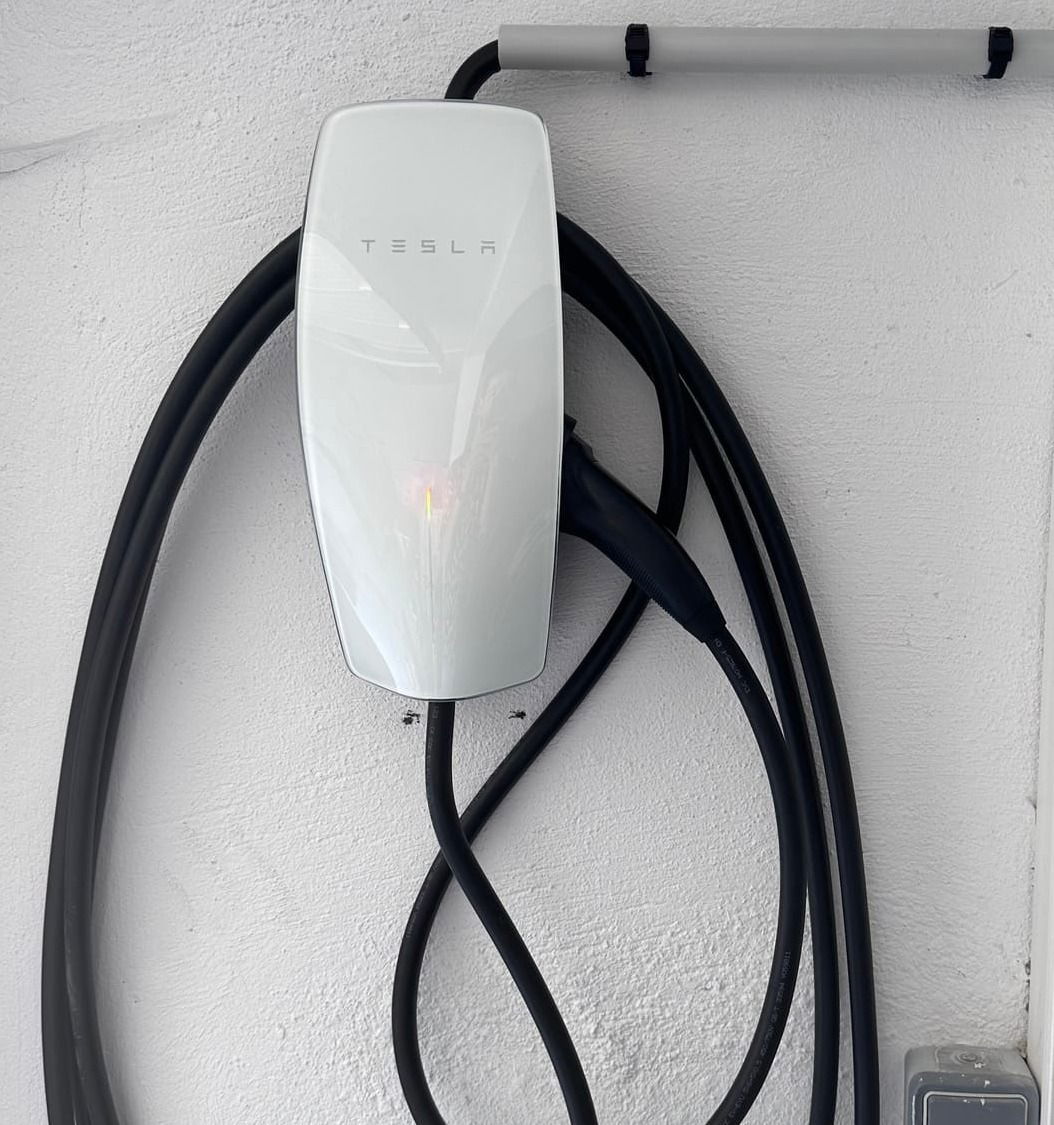 Borne de recharge Tesla