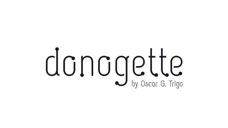 TIPOGRAFÍA DONOGETTE