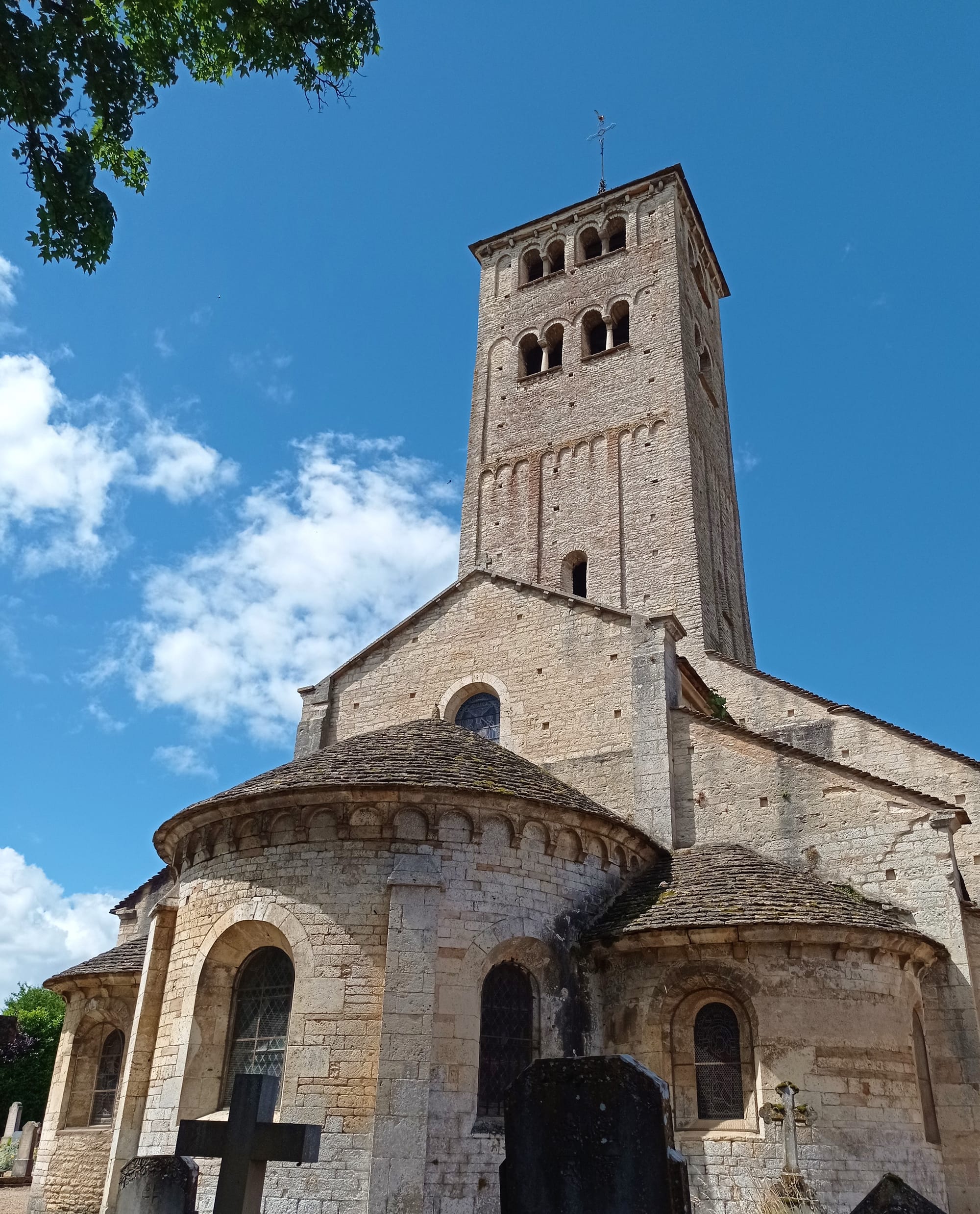 L'église romane de Chapaize