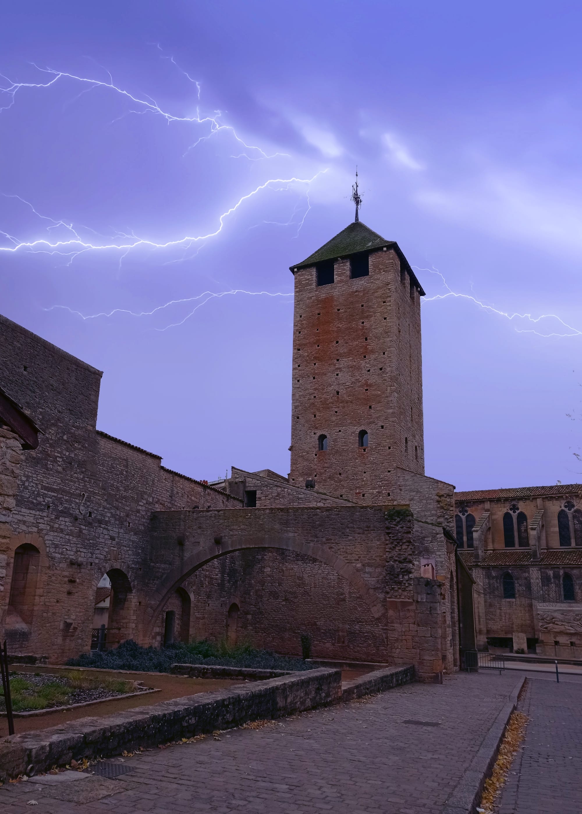 La Tour des fromages à Cluny