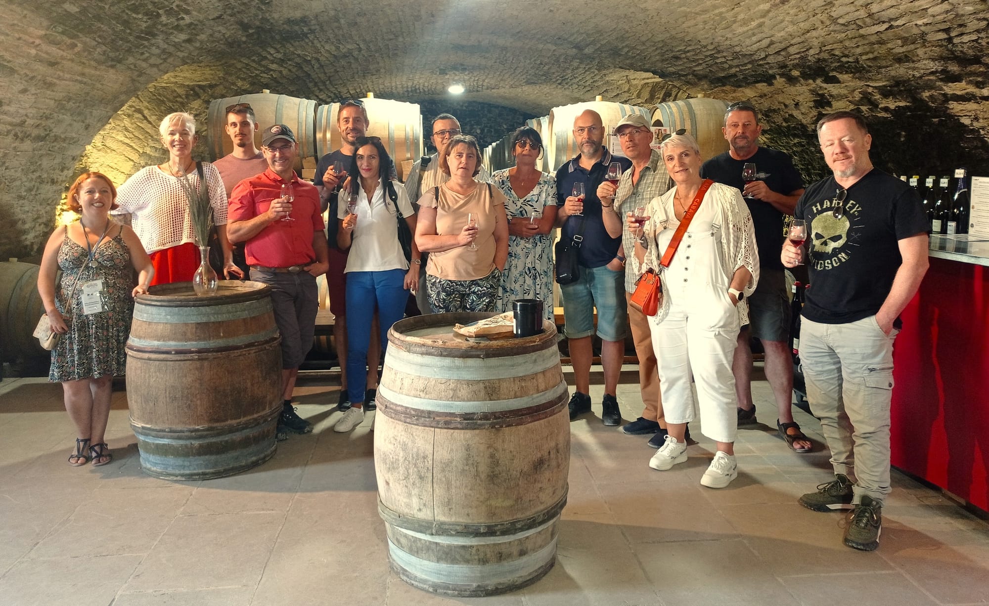 Dégustation au Domaine du Château de la Greffière