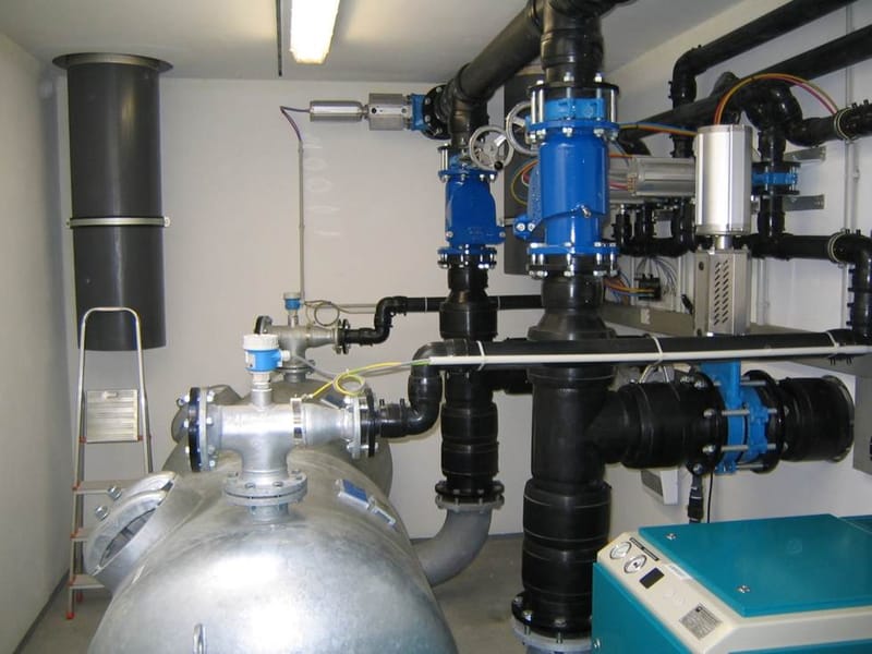 Pnevmatska črpališča komunalnih odpadnih vod