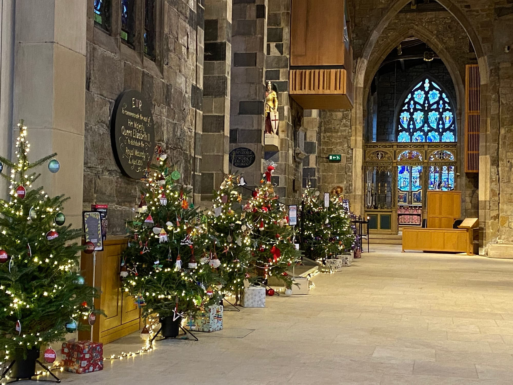 Homelessness being tackled by charities during Sheffield Cathedral’s Christmas Tree Festival