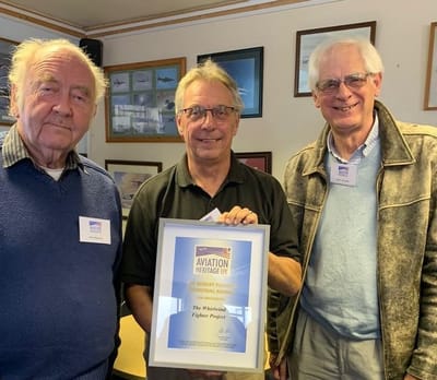 Whirlwind Fighter Project Wins Prestigious Award