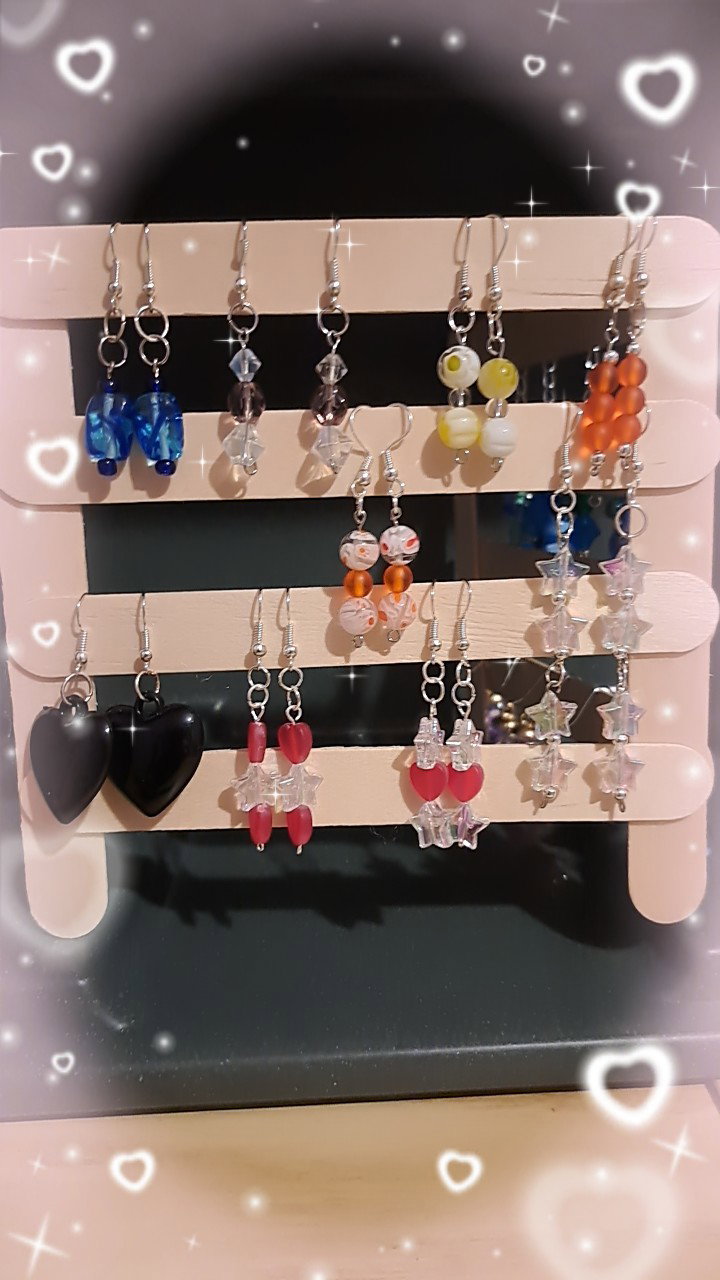 Bead earrings