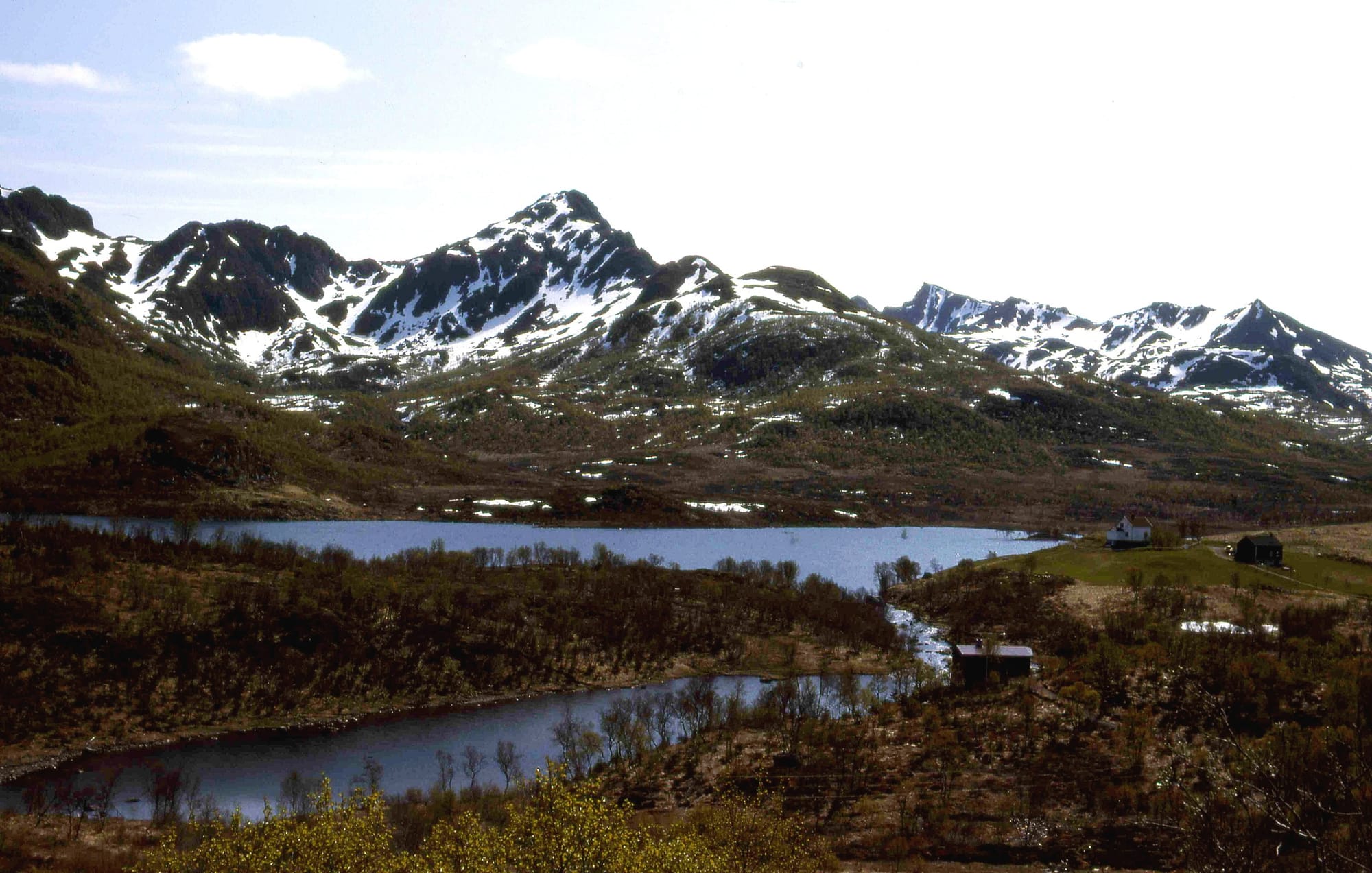 Teingarden frå Kråkhaugvatnet til Lubberten. Malnes s.