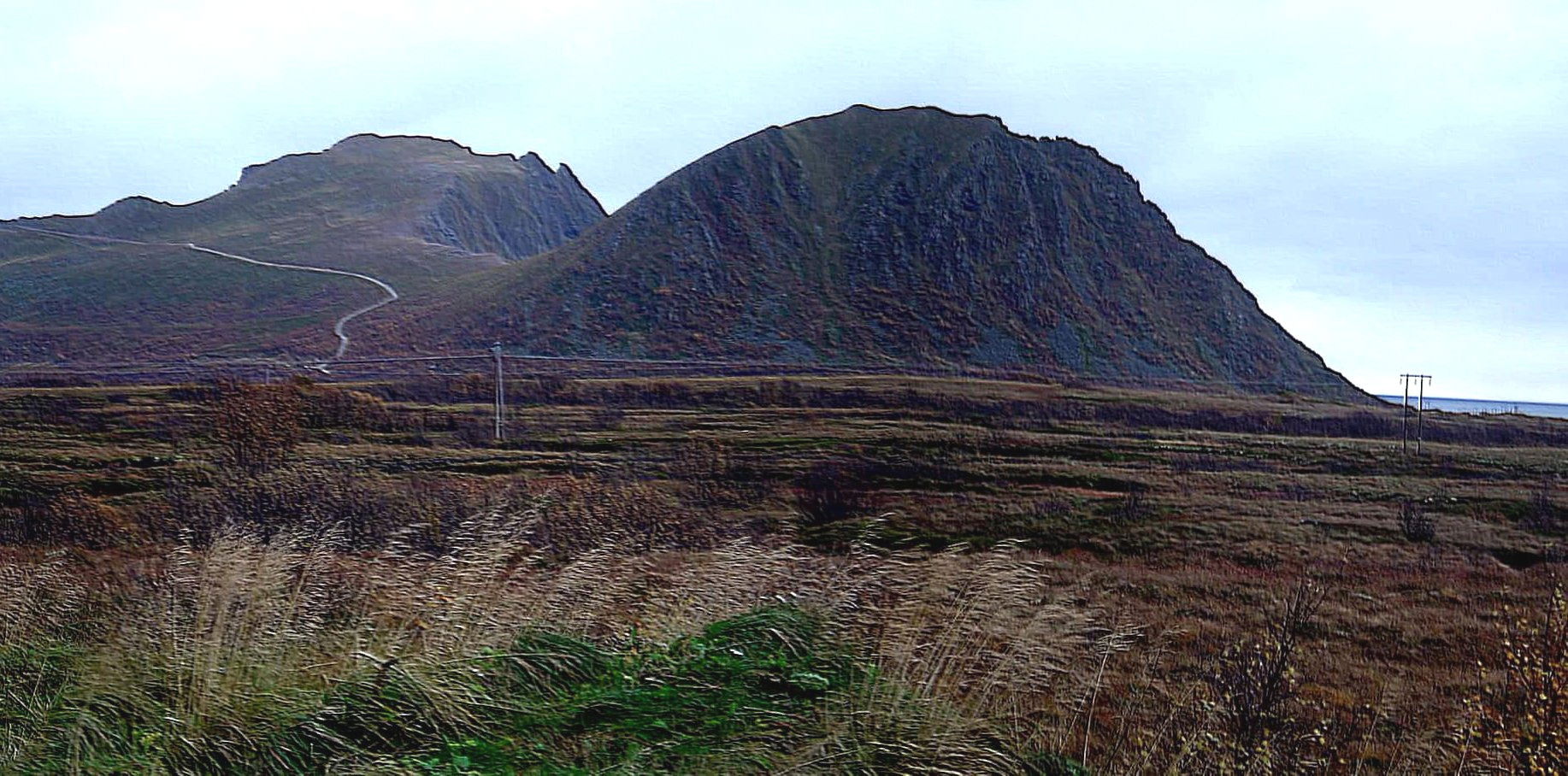 Andhauvet, hovudet på Anda. Andøya. Andenes s. Foto Alf Karlsen.