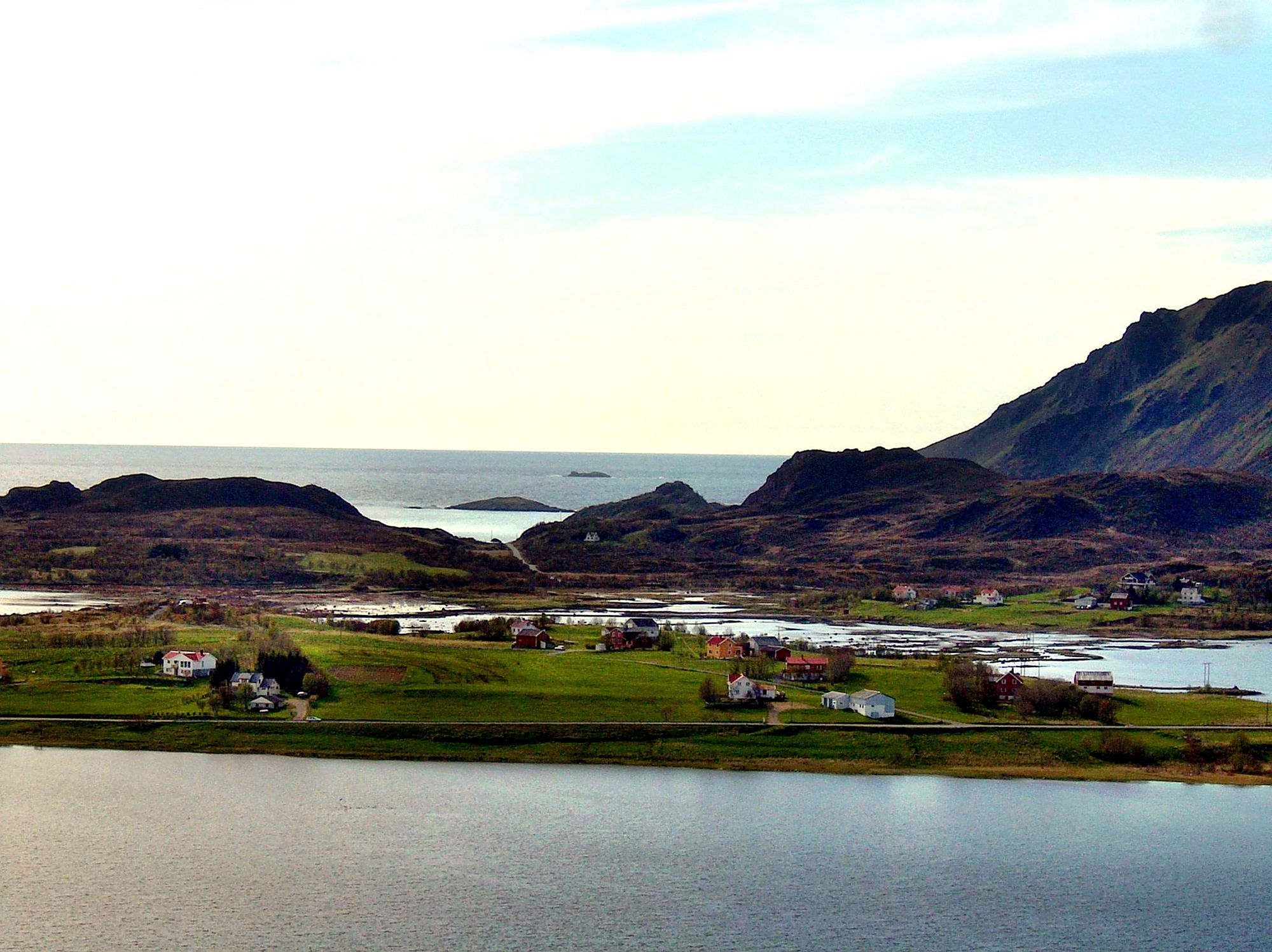 Forøya mellom Saltvatnet og salt vatn Bø s.