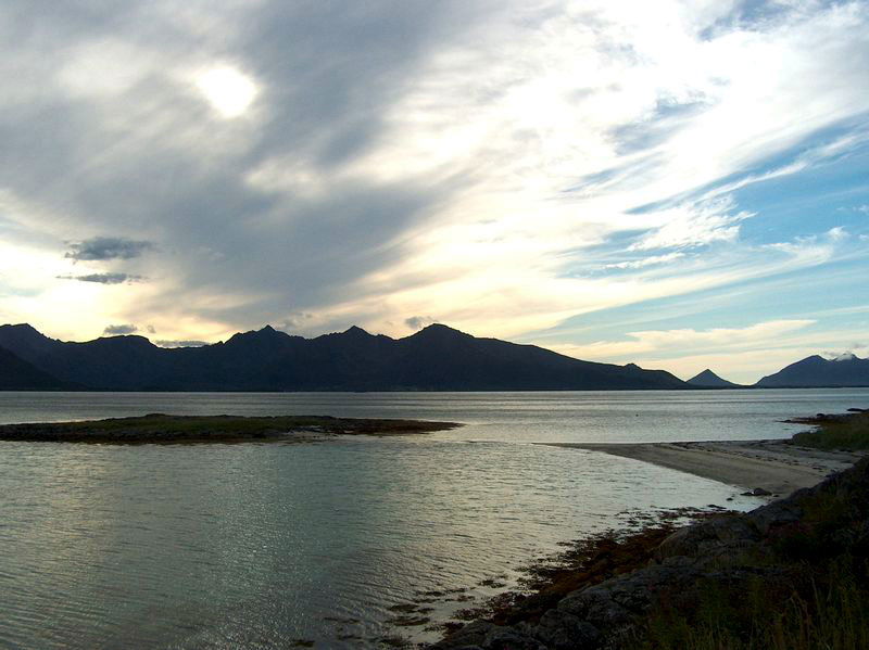 Orgaren (Årkaren) sandbanke i Gavlen. Bjørnskinn s.