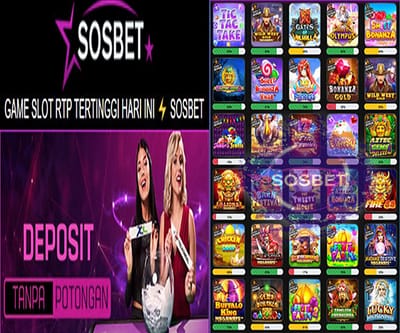 Sosbet Deposit via pulsa tanpa potongan image