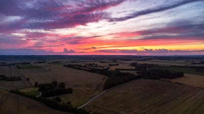 Красивые закаты в Дании - где посмотреть?