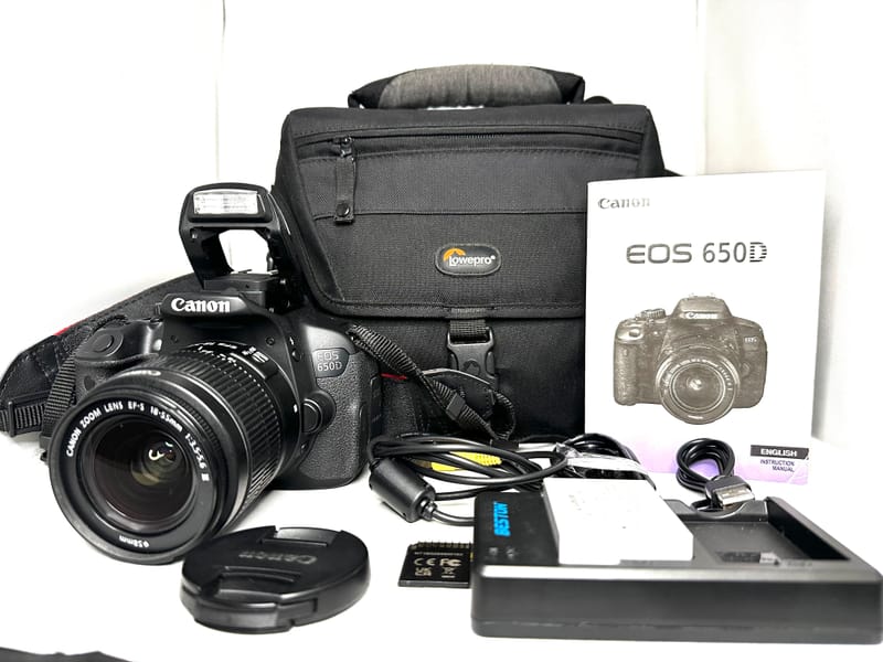 Eos 650d Canon Camera For Sale EOS 650D SLR Black Canon Canon Zoom