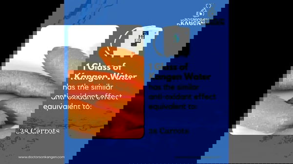 Kangen Antioxidant Properties