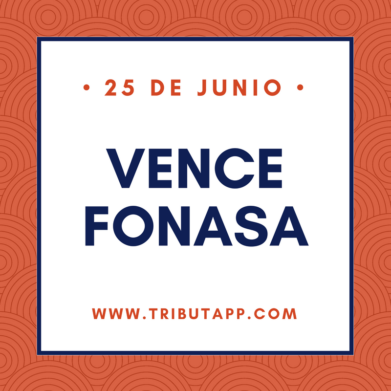 25 de Junio ⚠ Vence el anticipo de FONASA para servicios personales