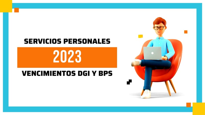 Vencimientos 2023 - DGI y FONASA - Servicios Personales Uruguay
