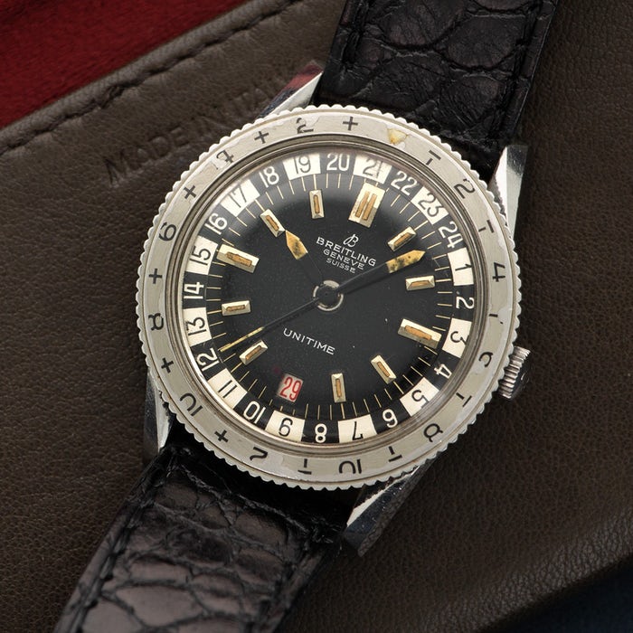 Une Réplique Montre Omega Speedmaster 1964 Ed White et une Breitling GMT Unitime Ref. 2610