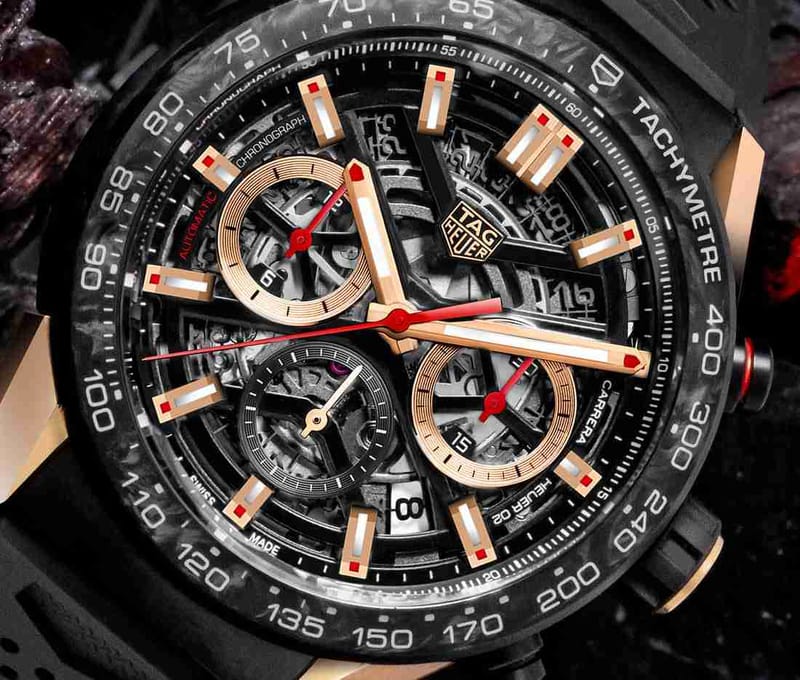 Présentation de la réplique montres TAG Heuer Carrera Heuer 02 en carbone édition limitée
