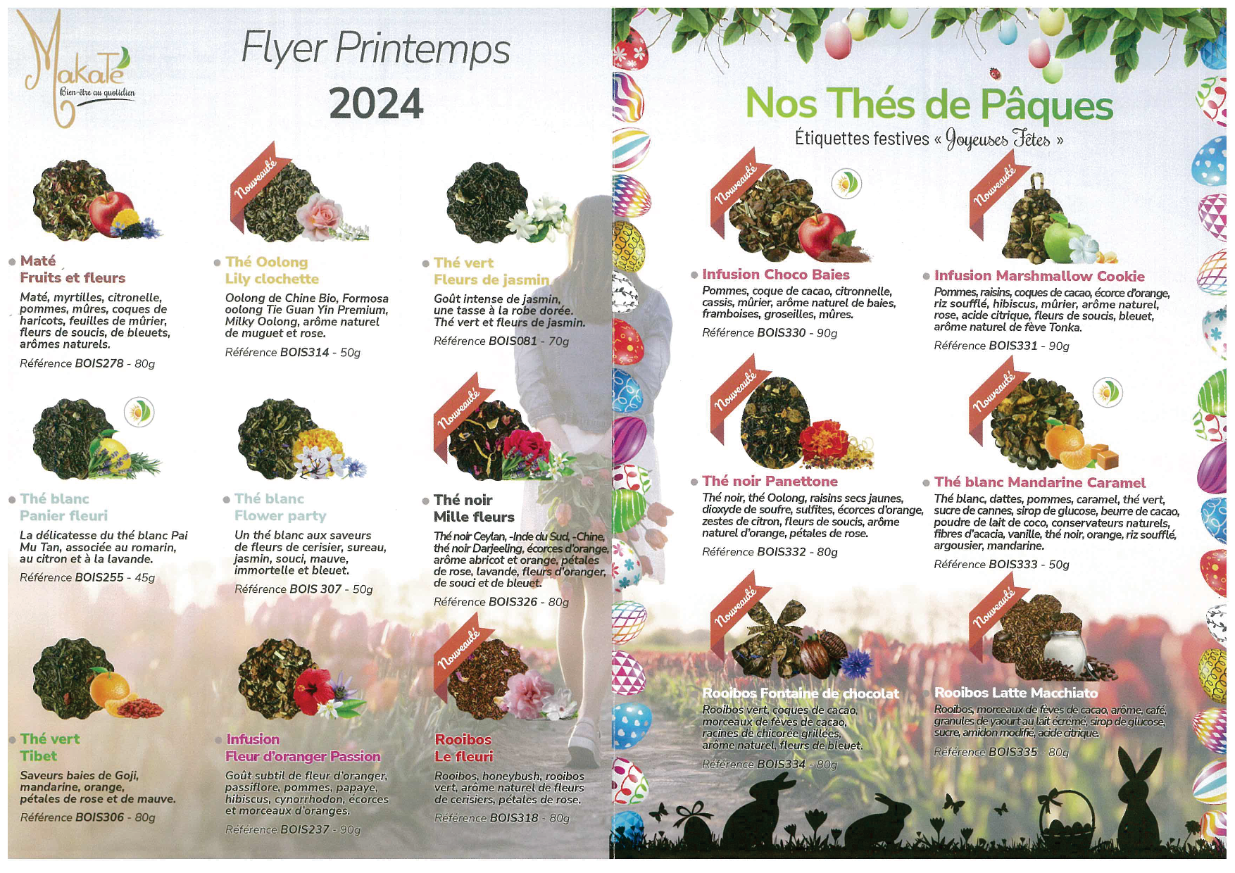 Thés, tisanes, rooibos, etc ...