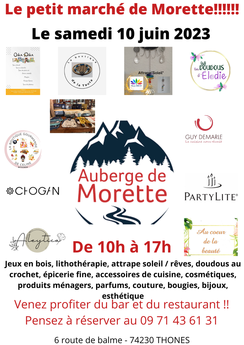 le petit marché de Morette