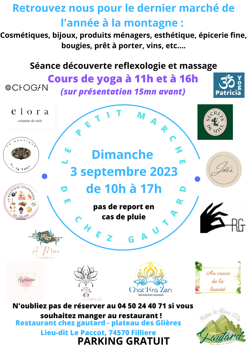 Dernière edition 2023 du marché de chez Gautard