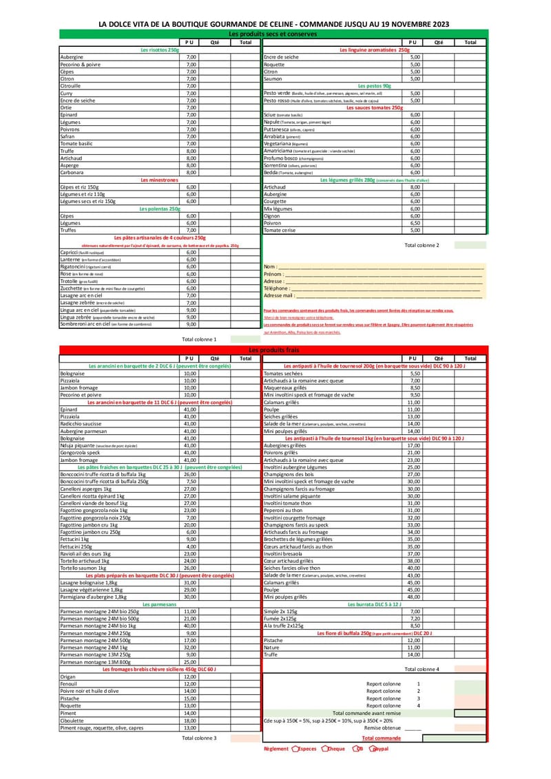 La dolce vita de la boutique gourmande de Céline