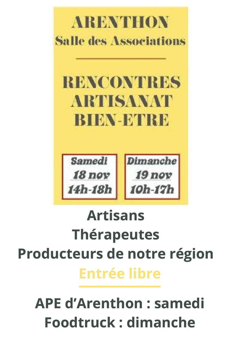 Rencontre artisanat bien-être