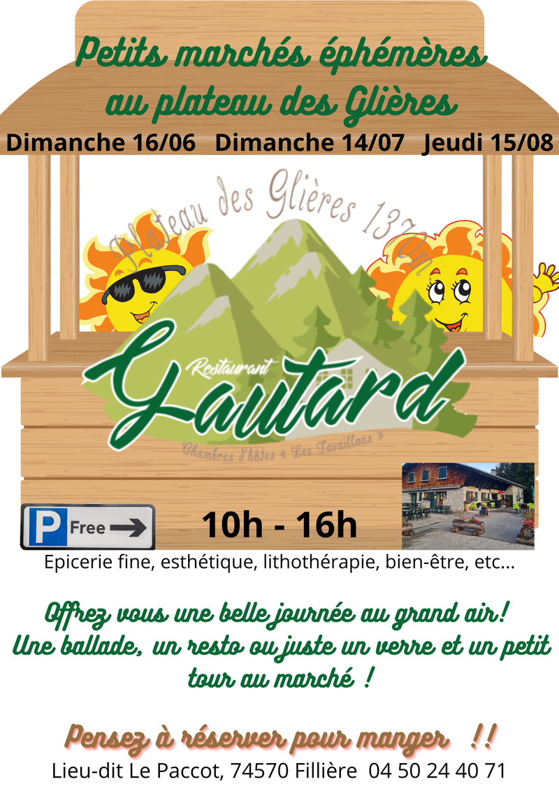 Marché éphémère au plateau des Glières 1/3