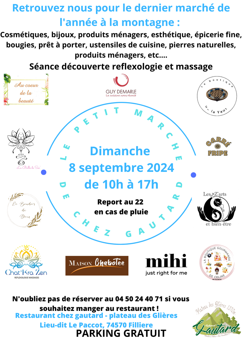 Grand marché aux Glières