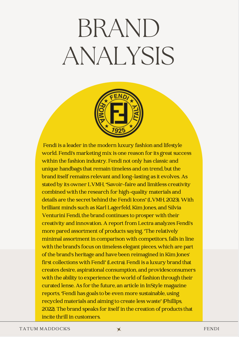 Fendi Brand Report