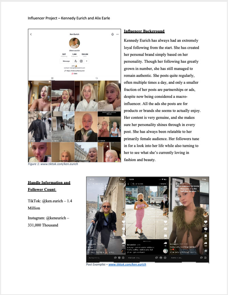 Cult Gaia Influencer Proposal