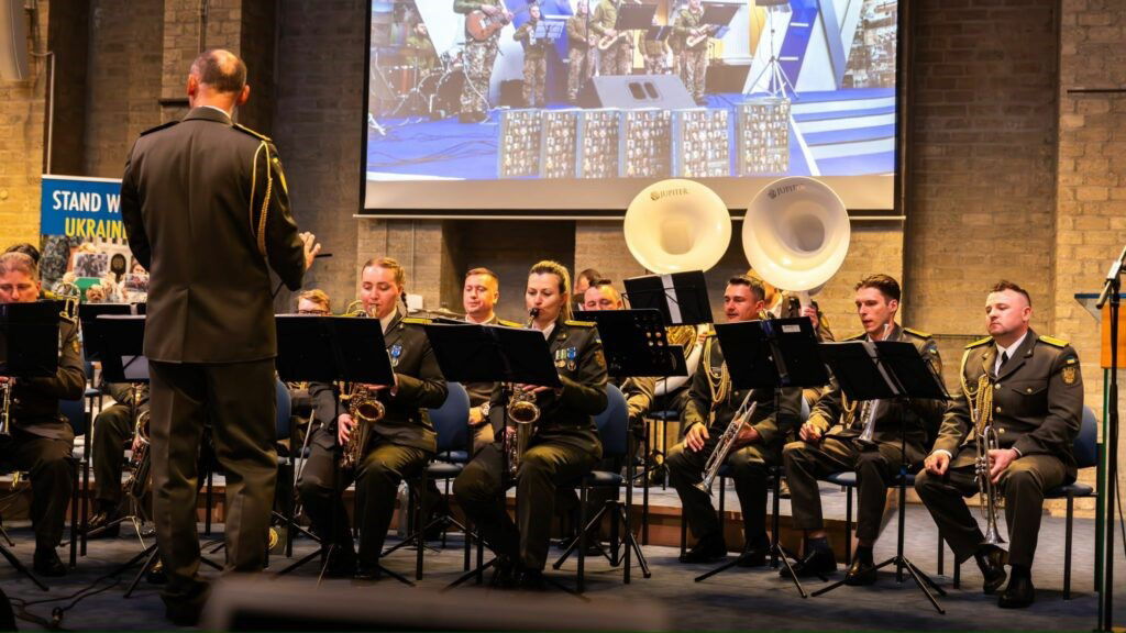 Kyiv Militair Orkest speelt in Groningen