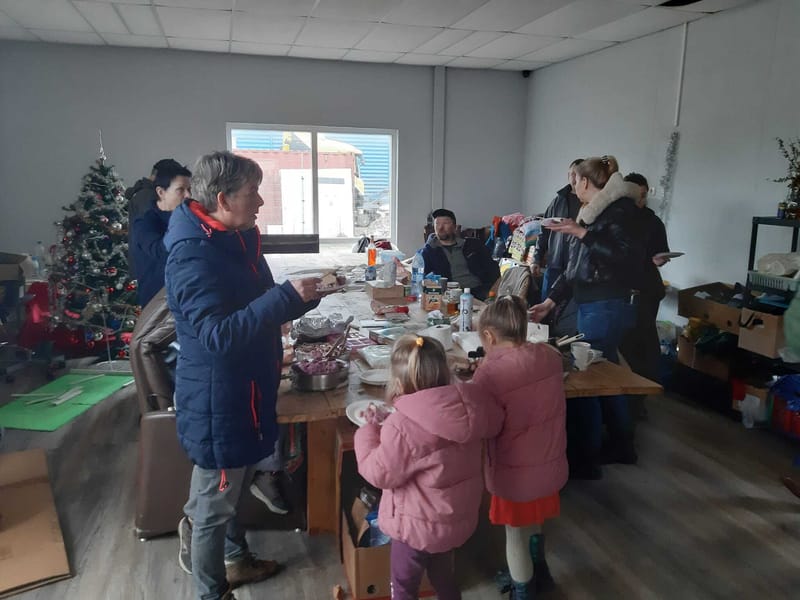 Завантаження вантажівки для Харкова