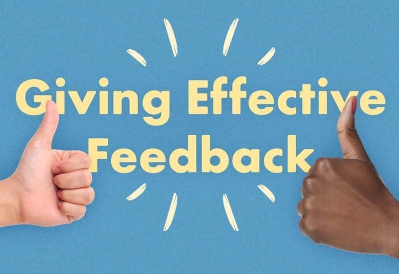 Providing Effective Feedback - A Guide For Managers And Supervisors