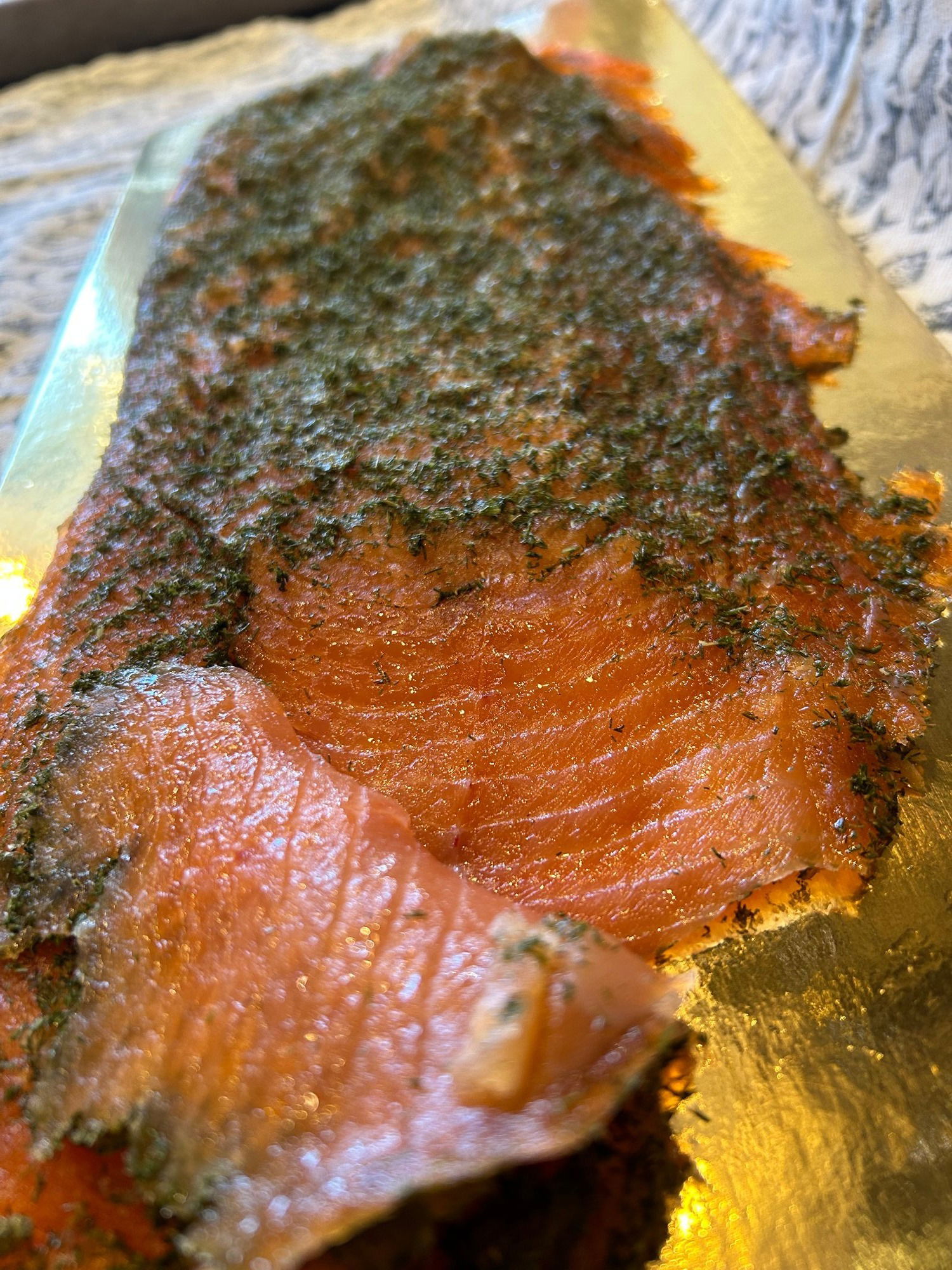 House Gravlax! So Delicious!!