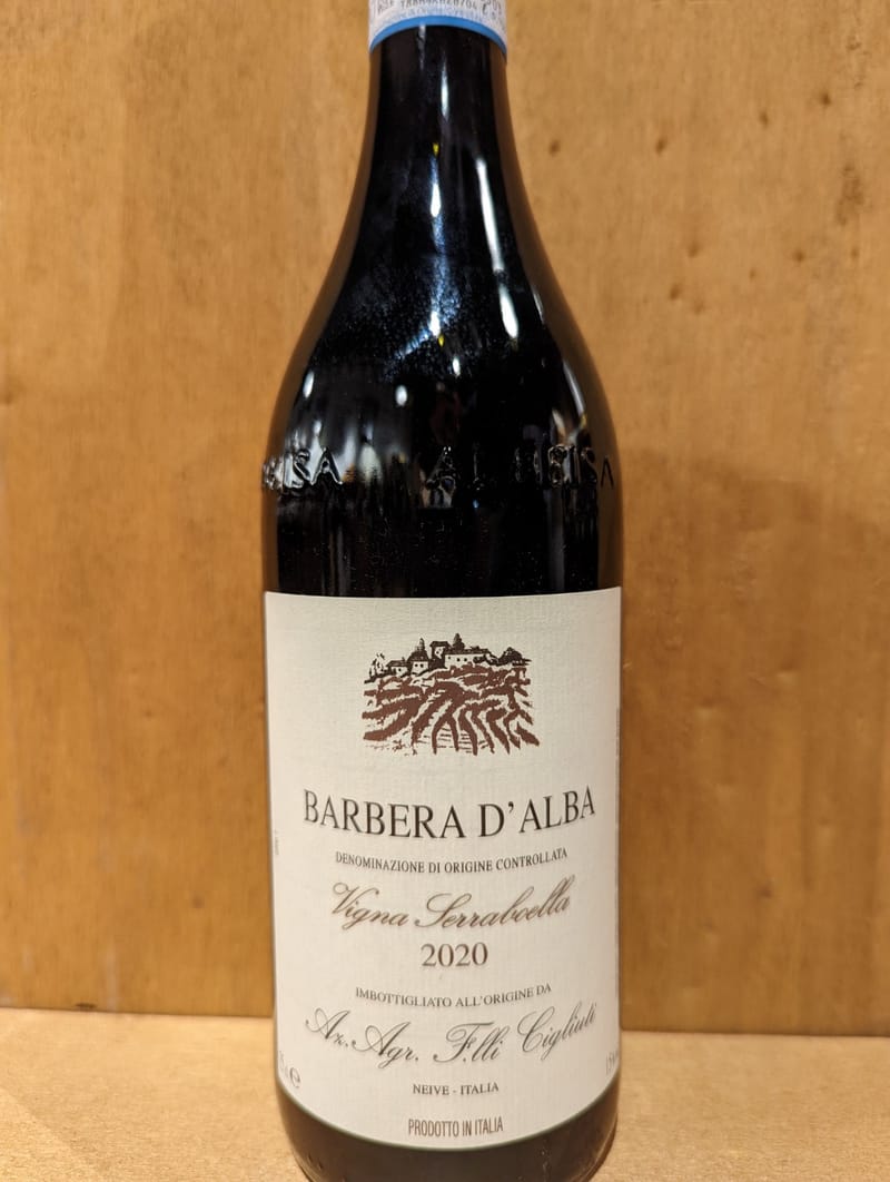 Cigliuti Barbera d’Alba Vigna Serraboella 2020