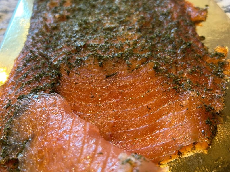 Salmon Gravlax