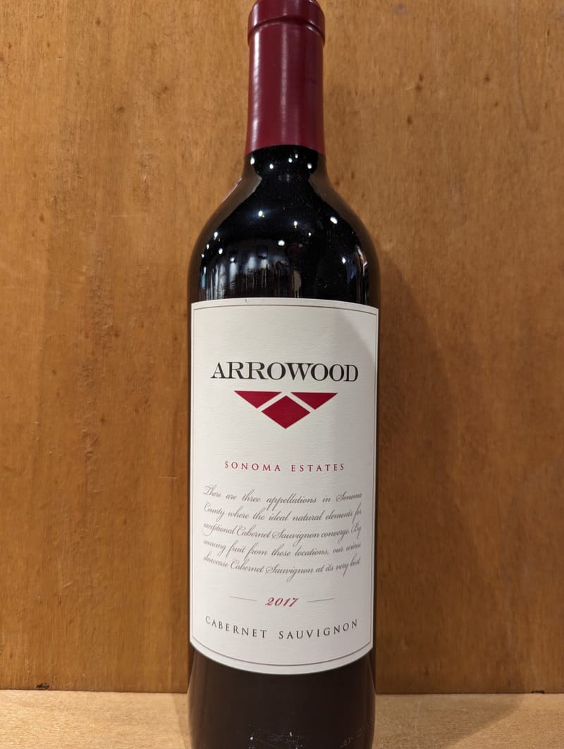 Arrowood Sonoma Estates Cabernet Sauvignon 2017