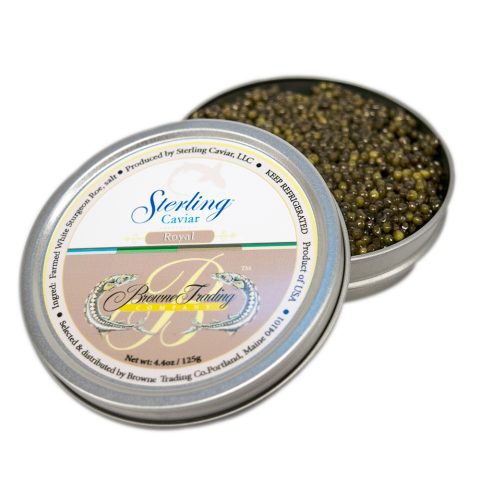 Sterling Royal White Sturgeon Caviar