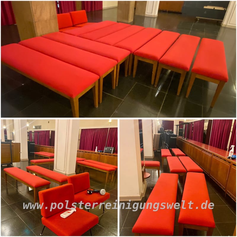 Polsterreinigungswelt im Schauspielhaus Leipzig