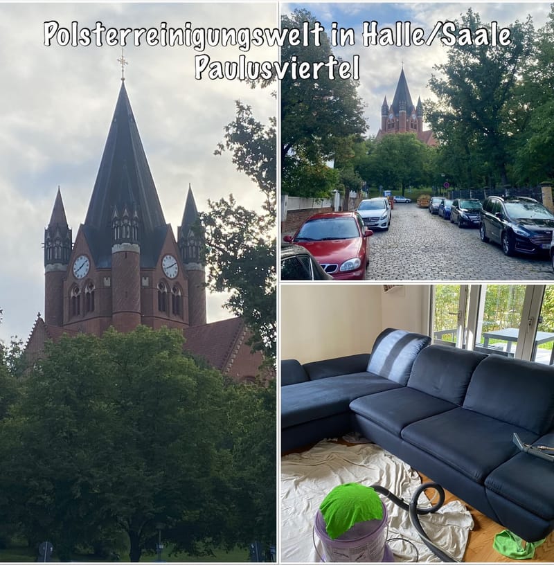 Polsterreinigungswelt in Halle/Saale
