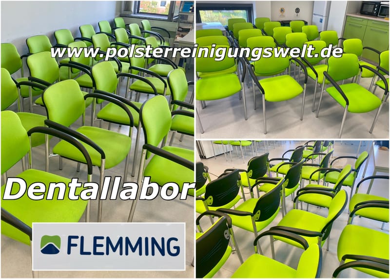 Polsterreinigungswelt bei Dentallabor Flemming in Leipzig