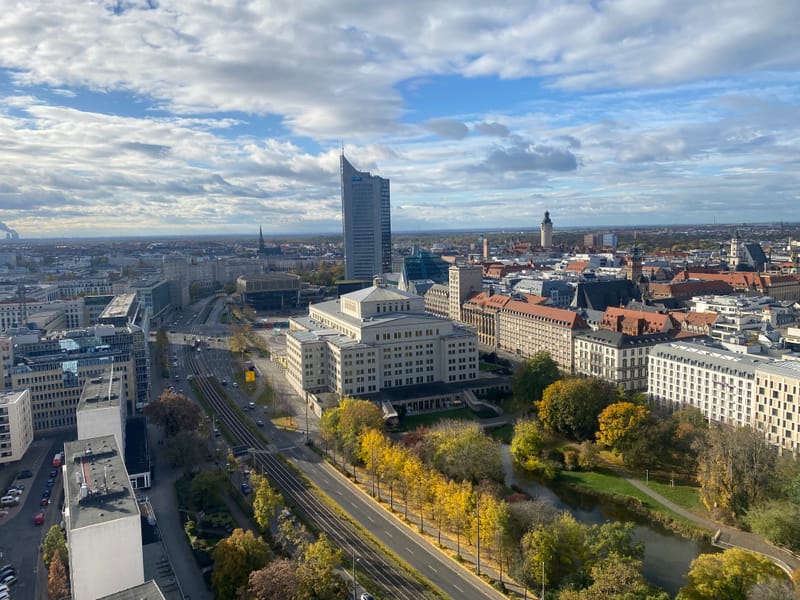 PW im Wintergartenhochhaus Leipzig
