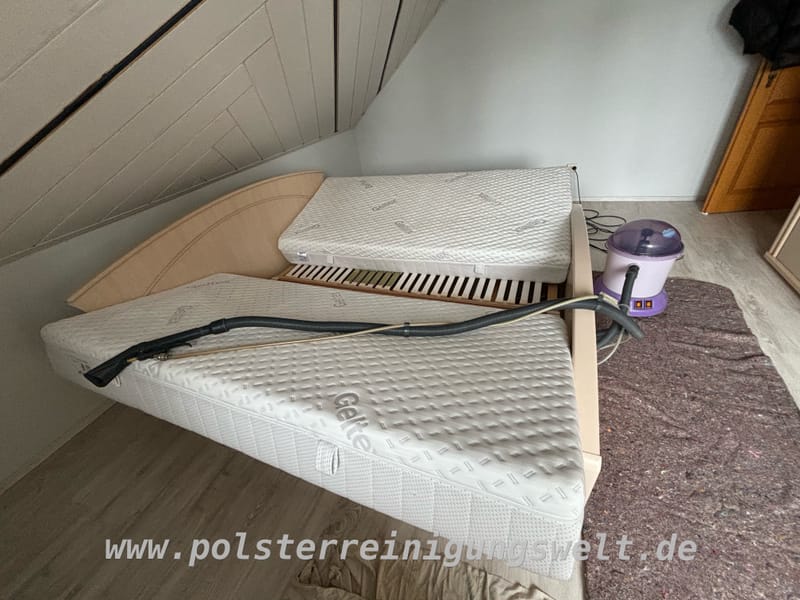 Matratzenreinigung in Kleinwethau.