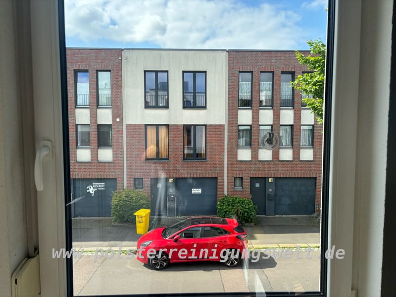 Polsterreinigung heute unterwegs als Fensterreinigung