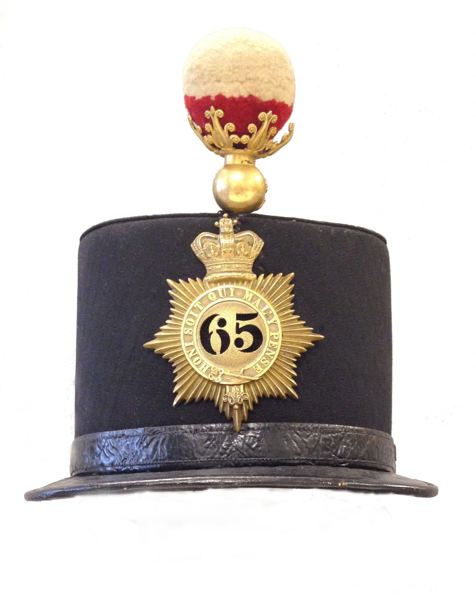 65th of Foot Officers Shako 1861 to 1869