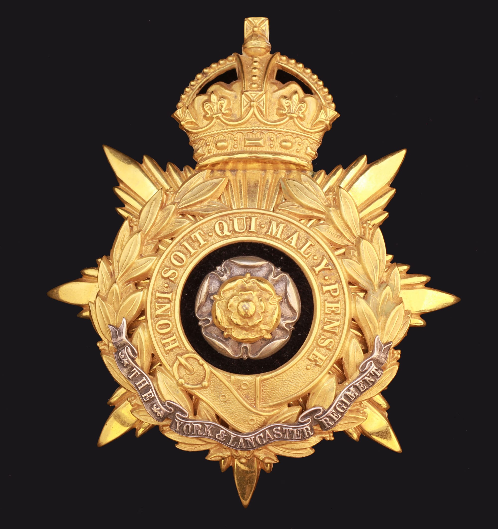 Officers Helmet Plate 1902 to 1914