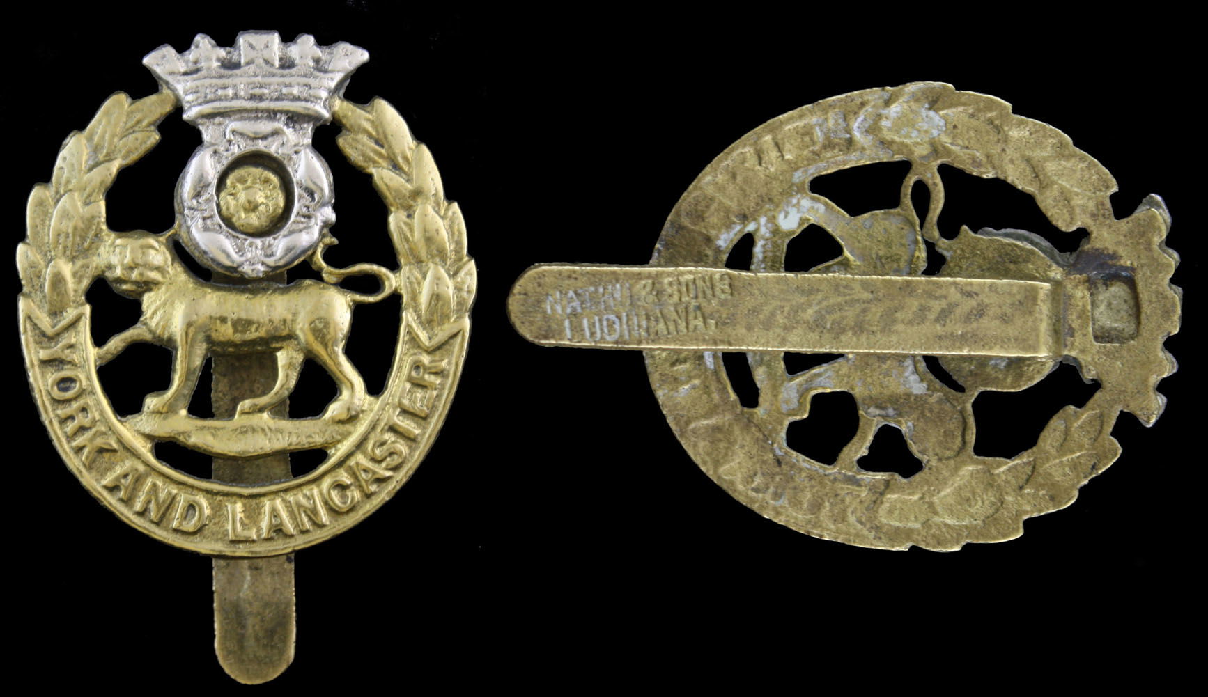 A Sand Cast Maker Marked Other Ranks Badge