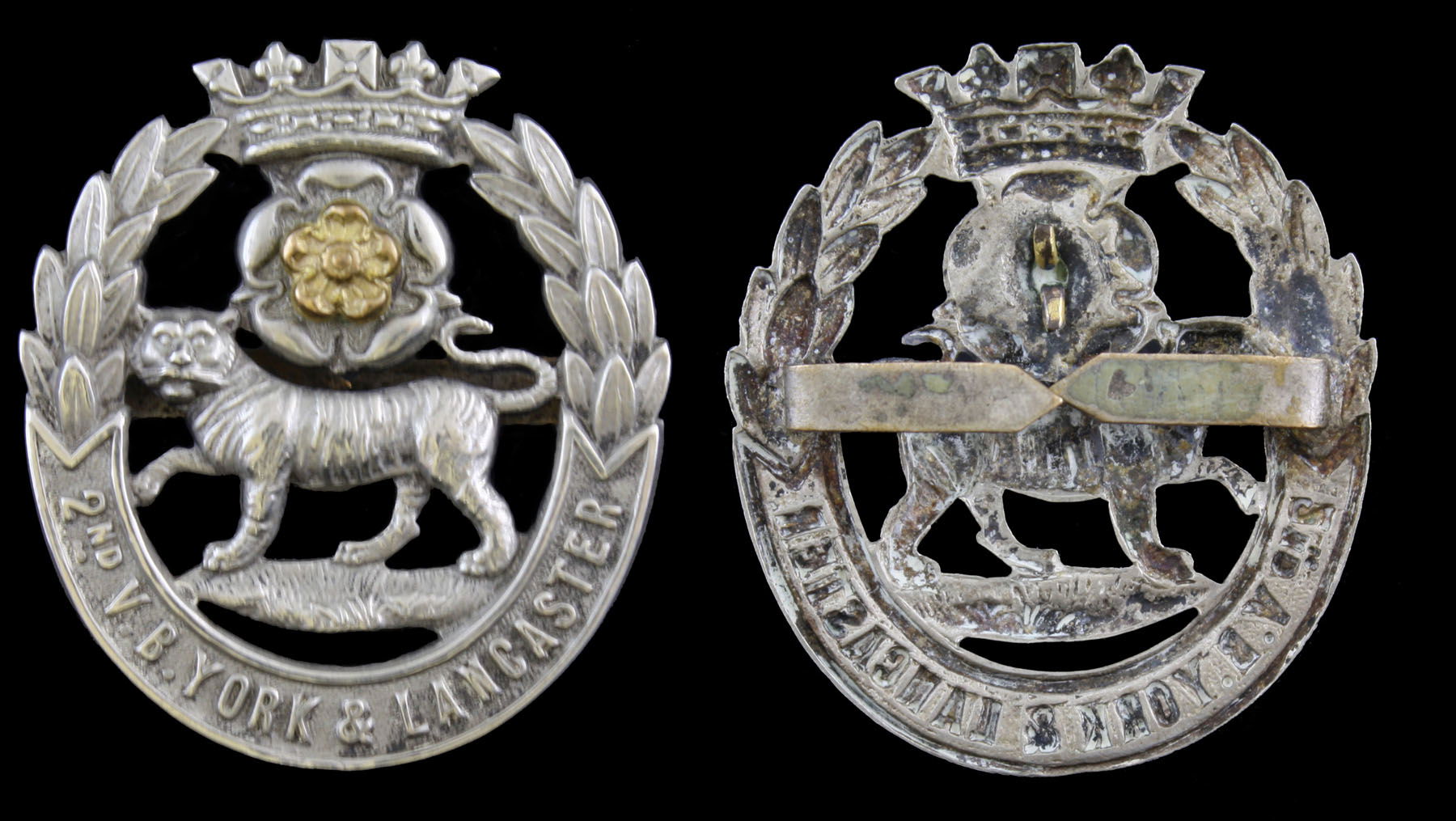 2nd Volunteer Battalion Officers Badge 1897 to 1908