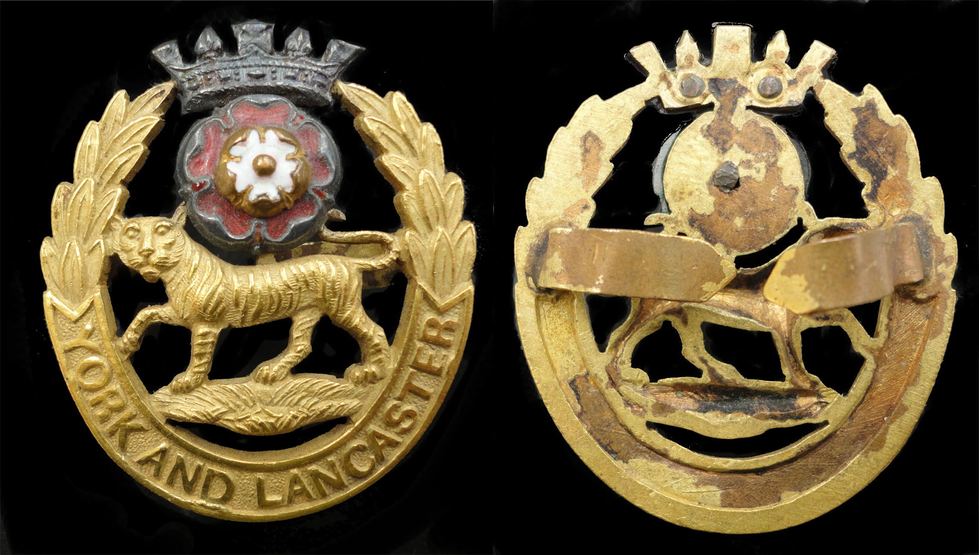 Officers Dress Badge Worn on Forage Cap and Field Service Cap 1897 to 1958