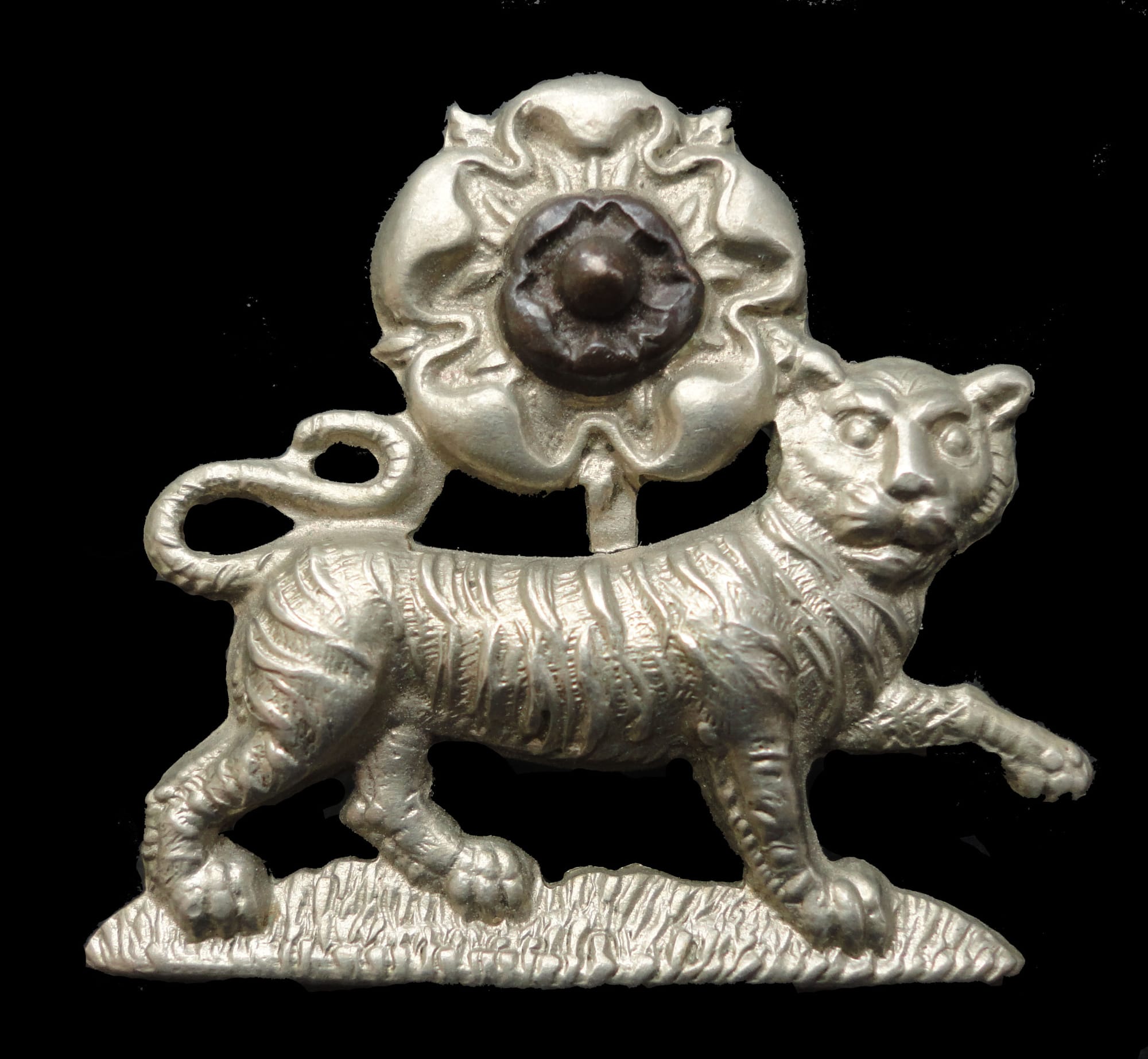 Volunteer Battalions Other Ranks Collar Badge 1896 to 1908